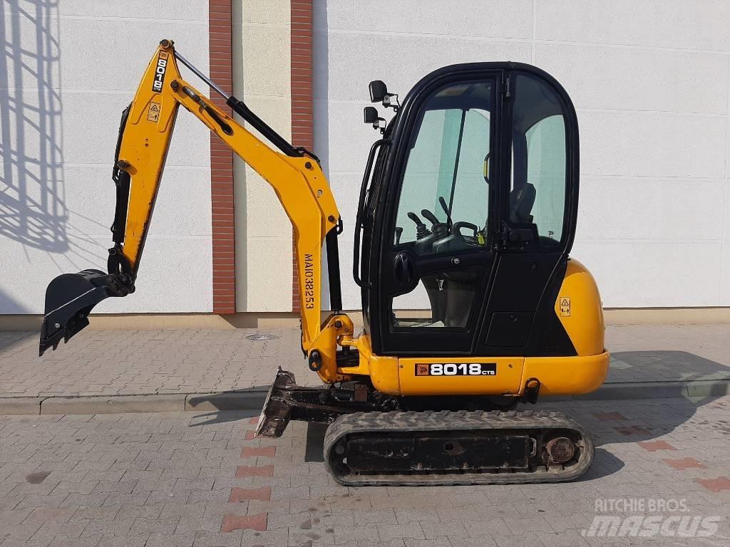 JCB 8018 CTS Minikoparki