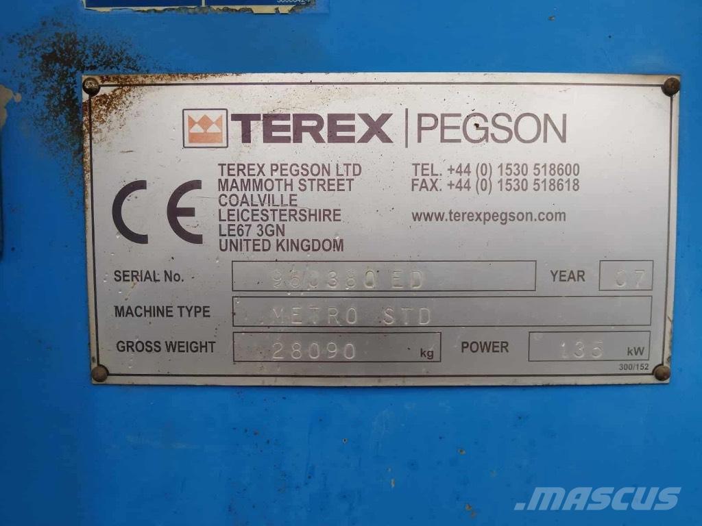 Terex Pegson Kruszarki mobilne