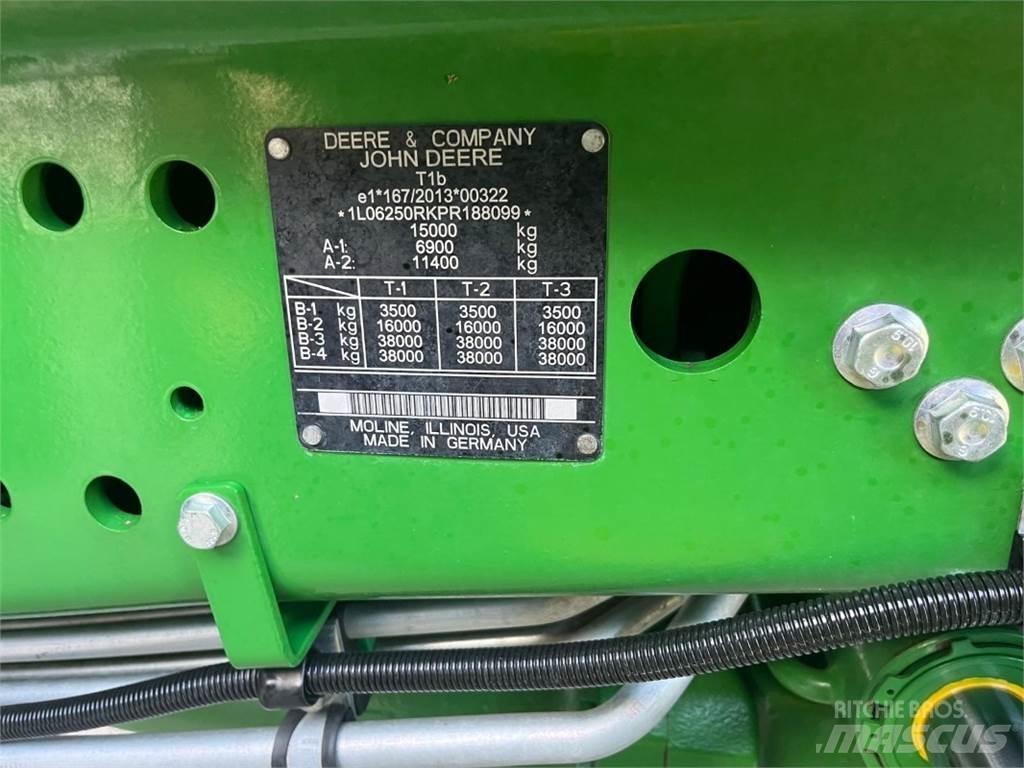 John Deere 6R250 Ciągniki rolnicze
