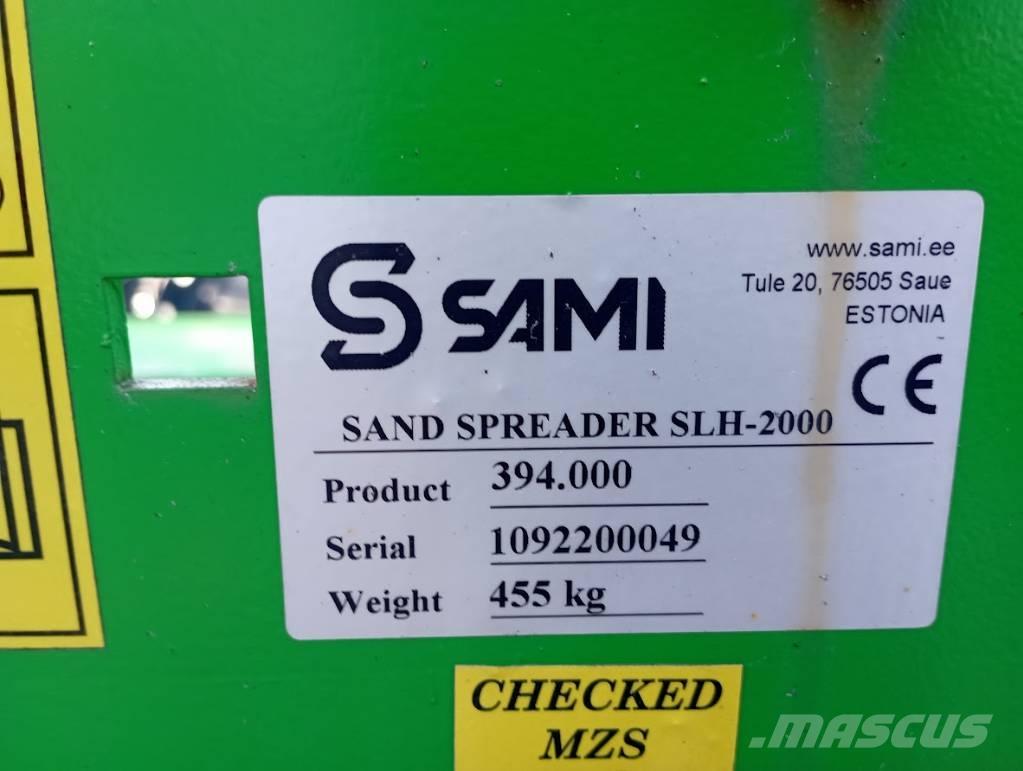 Sami SLH 2000 ZM-602 Piaskarki i solarki