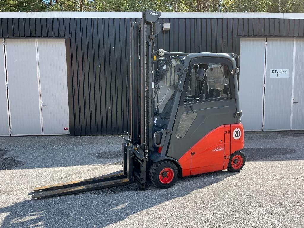 Linde E 20 PRISVÄRD Wózki elektryczne