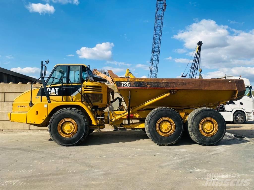 CAT 725 Wozidła przegubowe