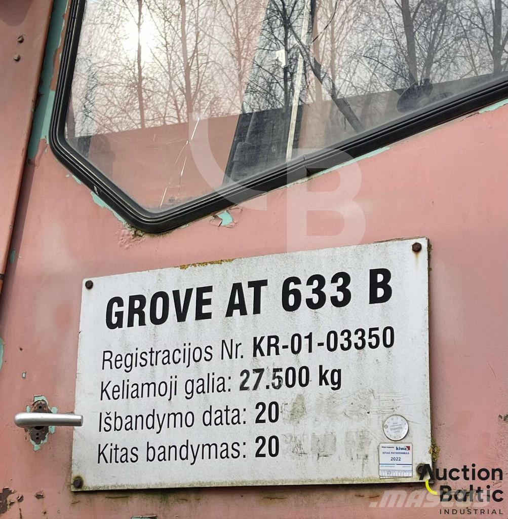 Grove AT 633 B Żurawie samochodowe