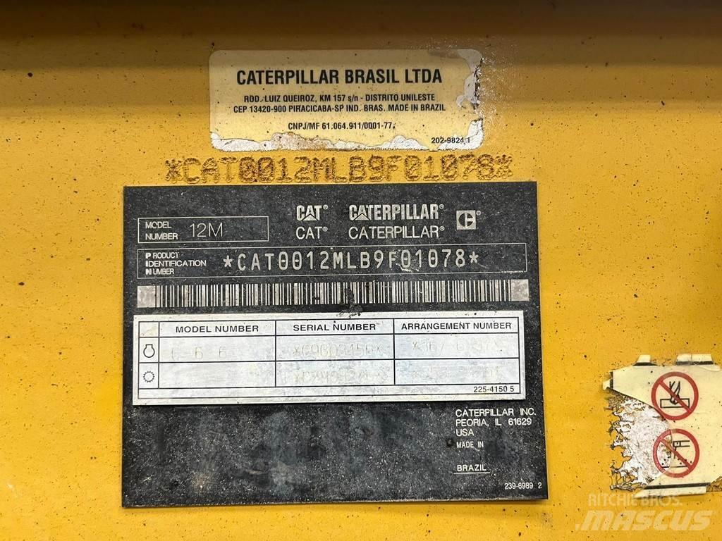 CAT 12M Równiarki