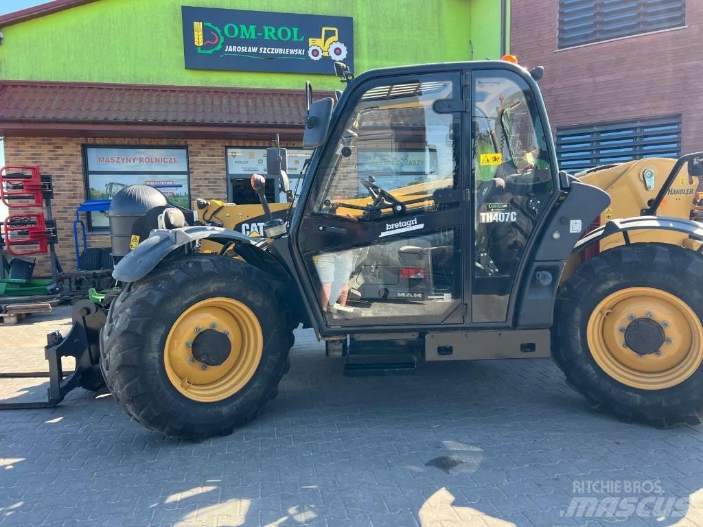 CAT TH 407 C Ładowarki teleskopowe