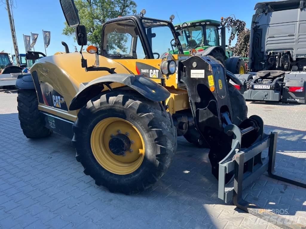 CAT TH 407 C Ładowarki teleskopowe