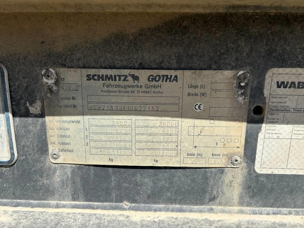 Schmitz SKI 24 Naczepy wywrotki / wanny