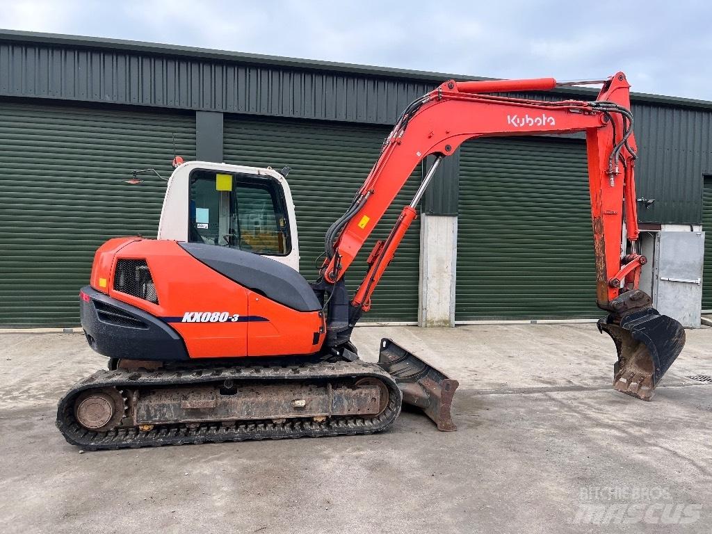 Kubota KX 080-3 Minikoparki