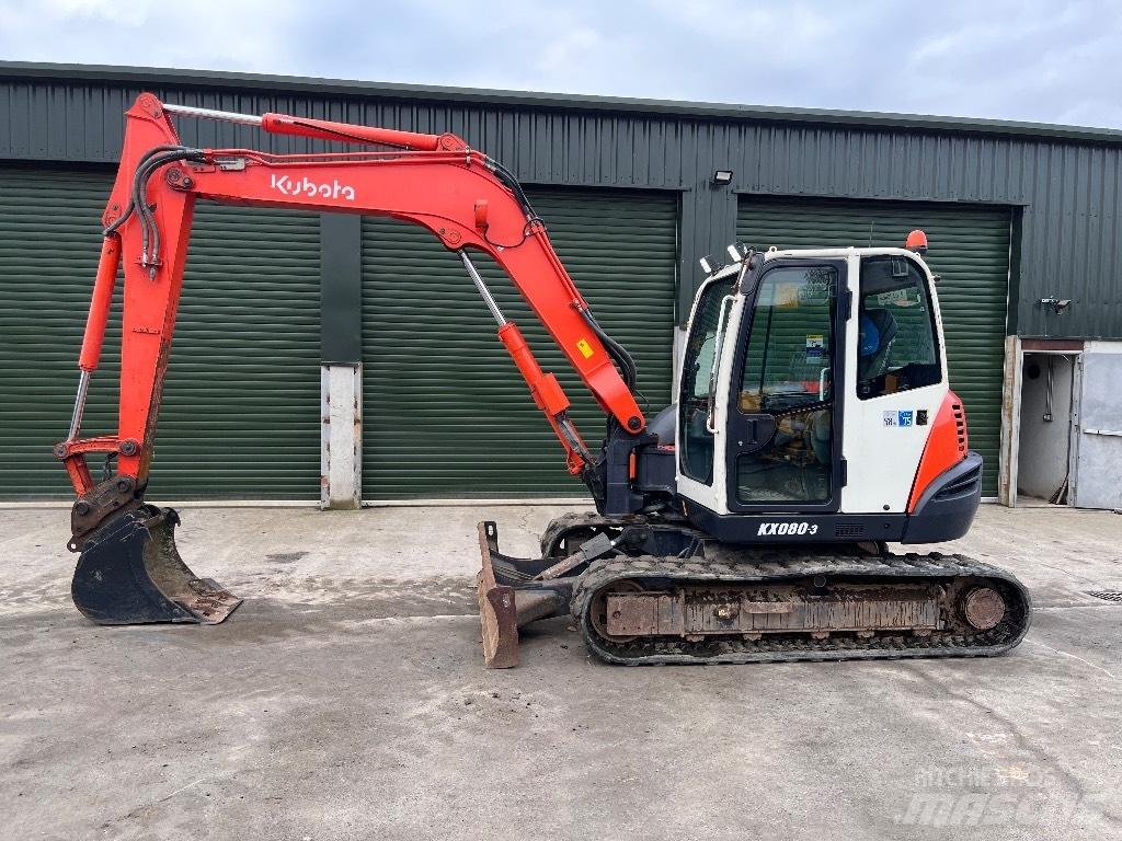 Kubota KX 080-3 Minikoparki