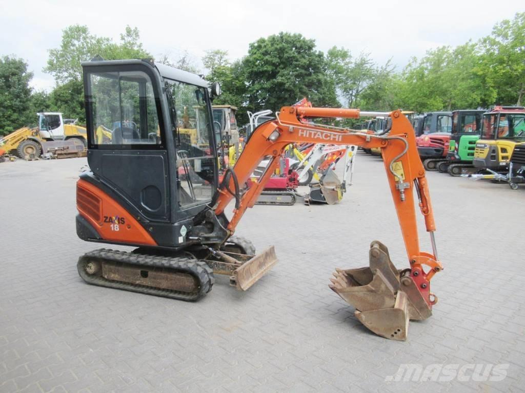 Hitachi ZX 18-3 CLR Minikoparki
