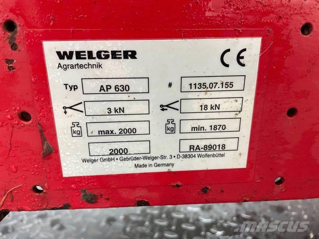 Welger AP 630 Prasy kostkujące