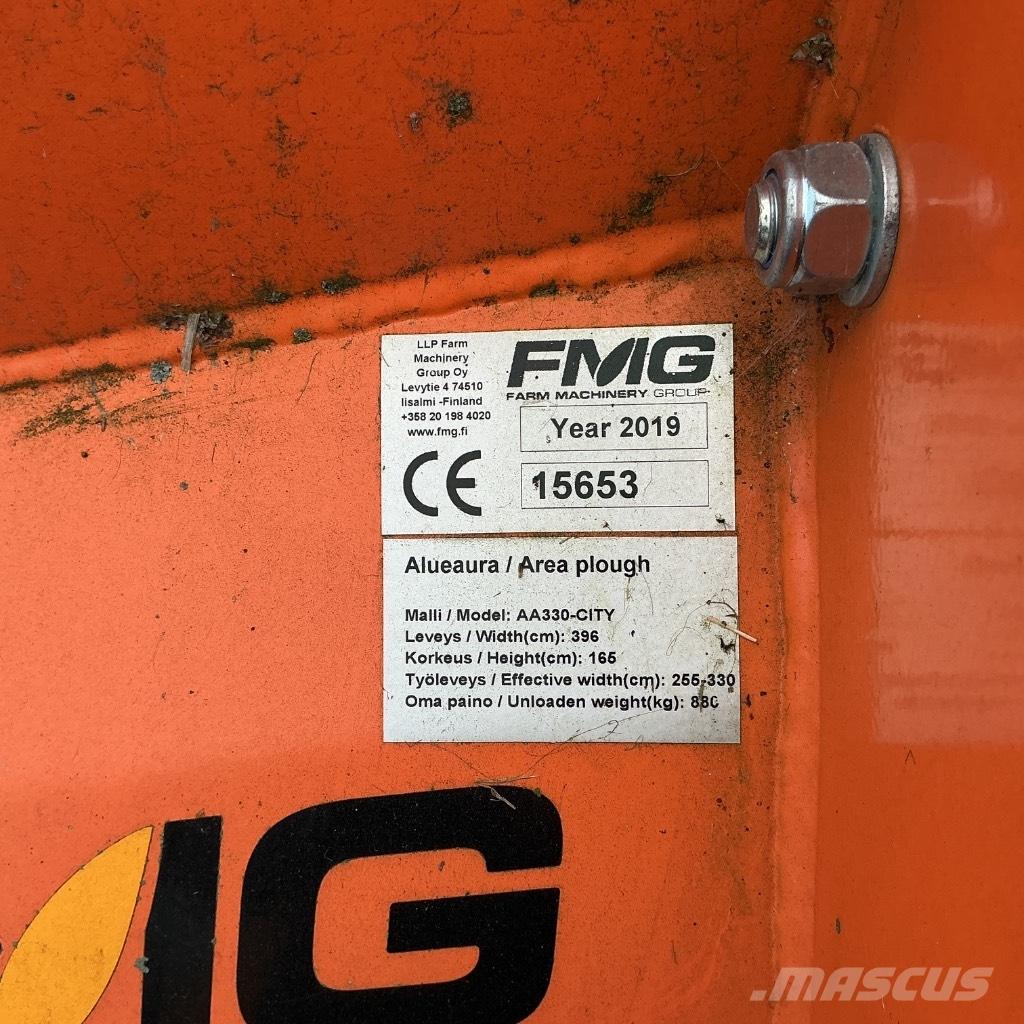FMG AA330-CITY Lemiesze i pługi śnieżne
