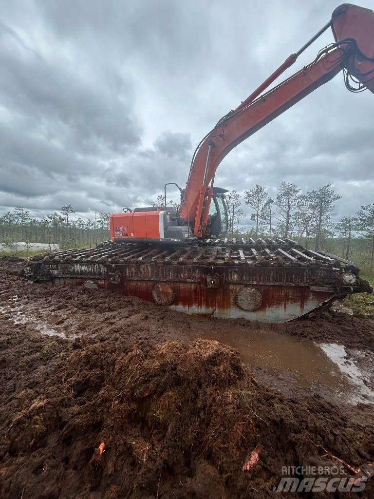 Hitachi 250 Koparki pływające - amfibie