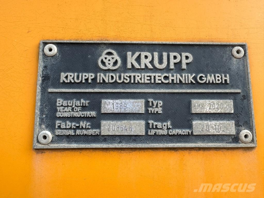 Krupp KMK 2020 Żurawie szosowo-terenowe