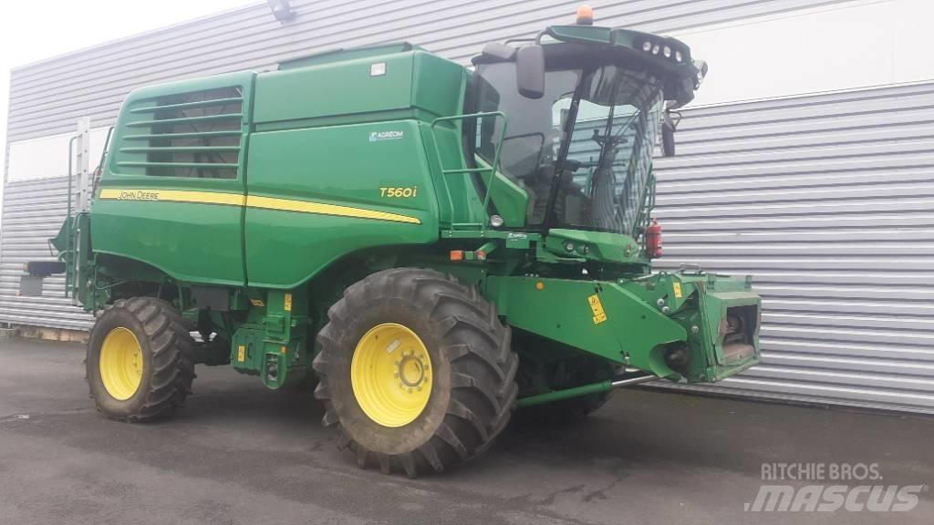 John Deere T 560 i Kombajny zbożowe