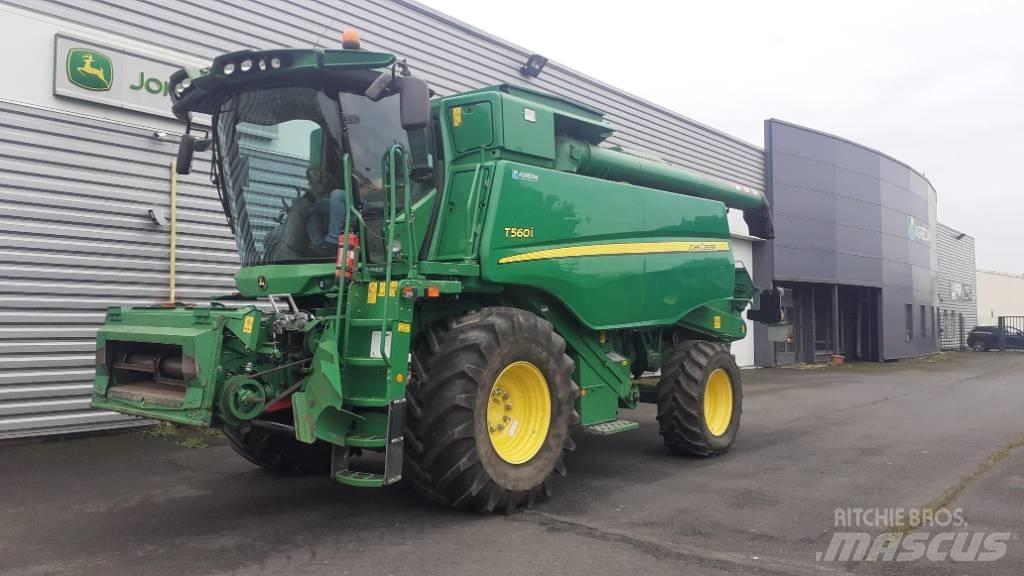 John Deere T 560 i Kombajny zbożowe