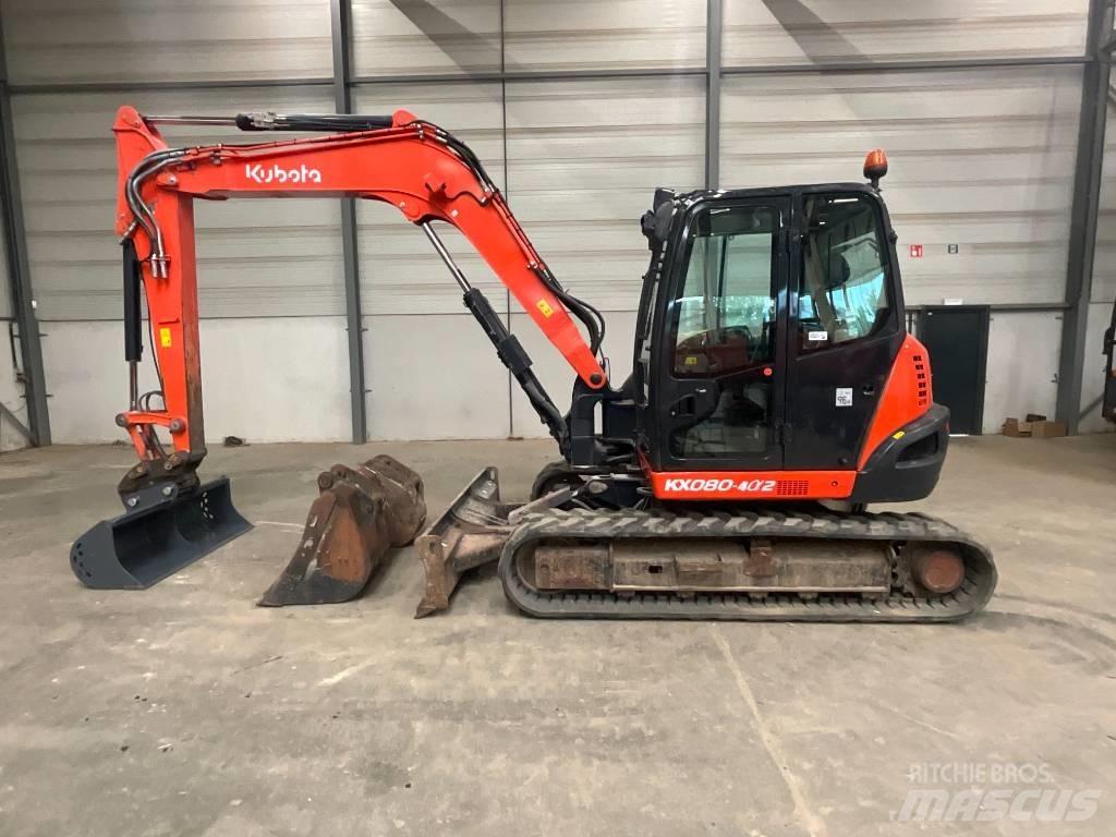 Kubota KX 080-4 A 2 Midikoparki  7t - 12t