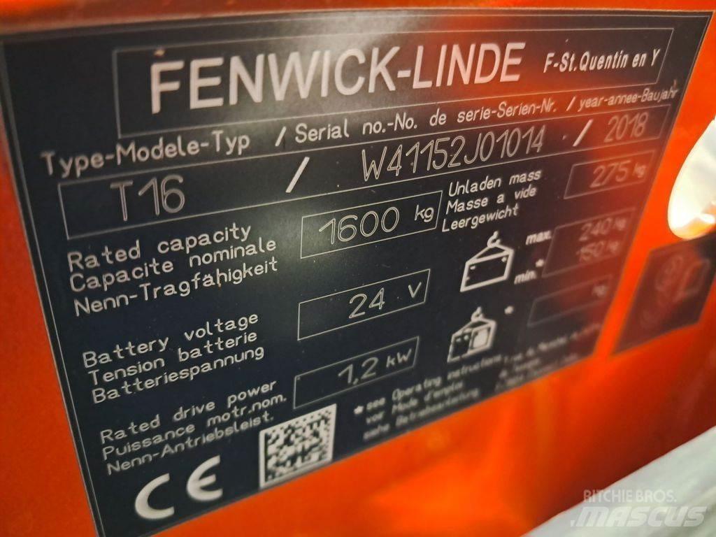 Linde T16 Wózki widłowe unoszące