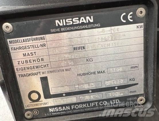 Nissan DX50LPG Wózki LPG