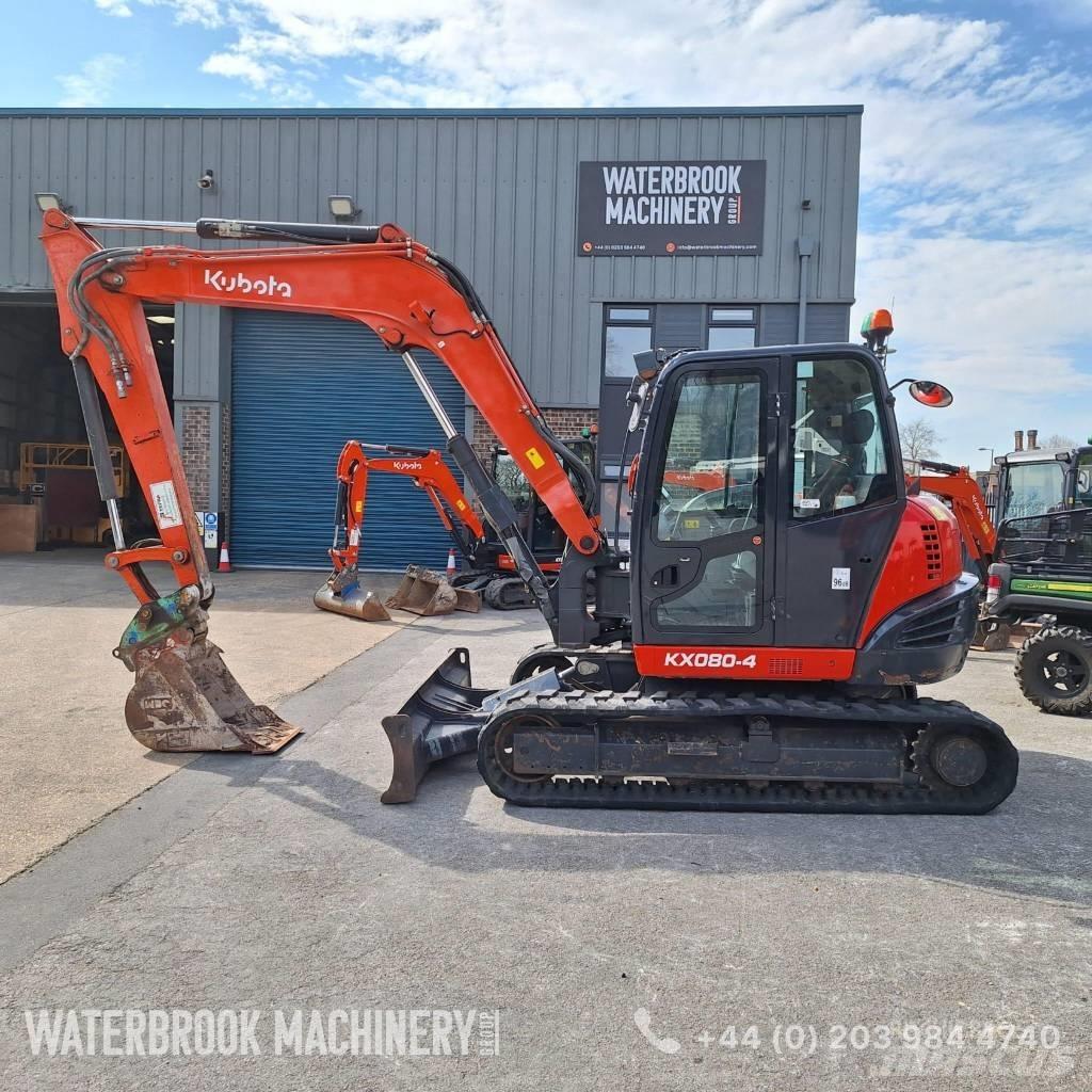 Kubota KX080-4 Midikoparki  7t - 12t