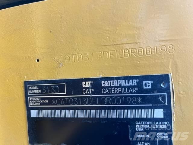 CAT 313 D Koparki gąsienicowe
