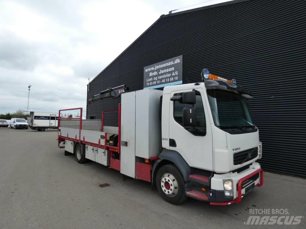Volvo FL 240 Żurawie samochodowe