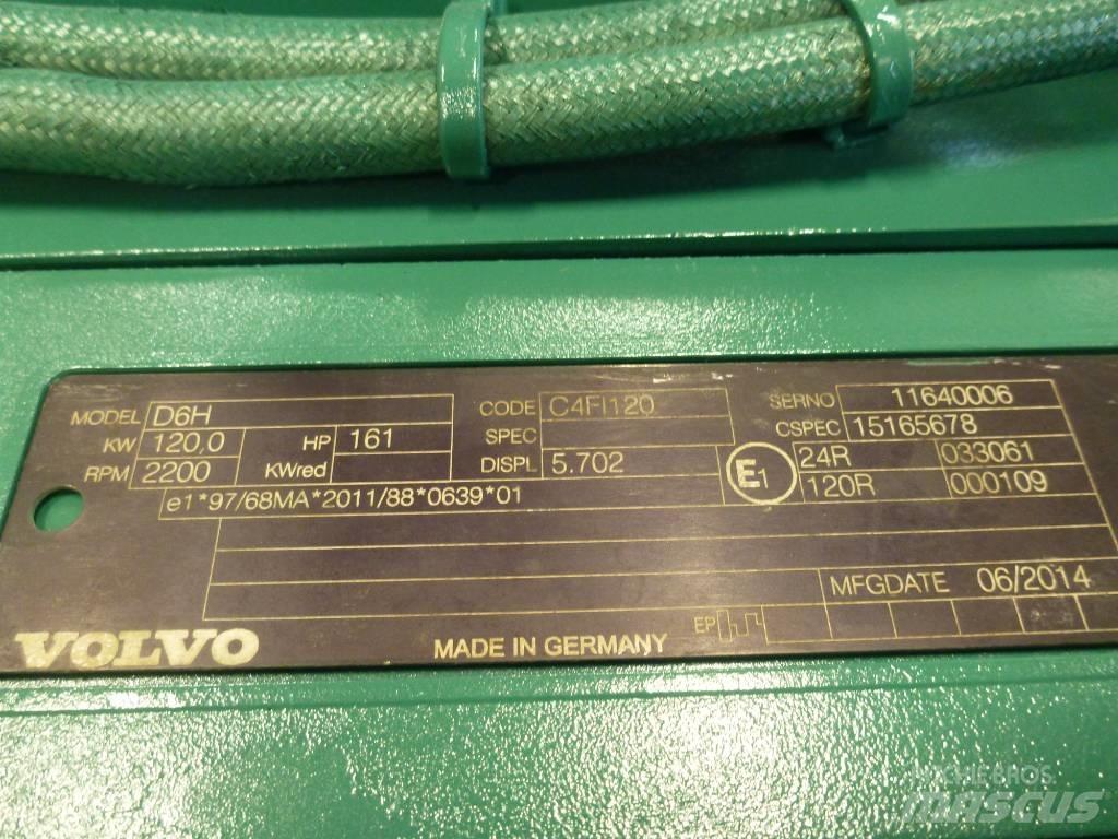 Volvo D6H C4FI120 Silniki