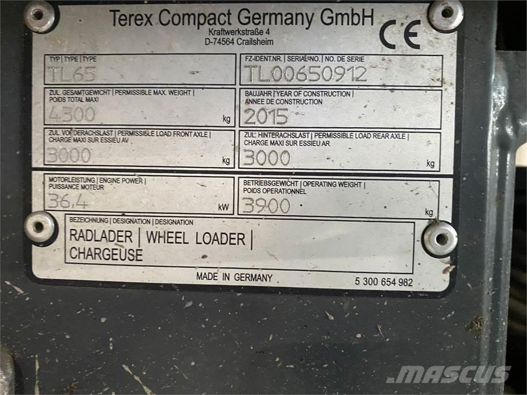 Terex TL65 Ładowarki wielofunkcyjne
