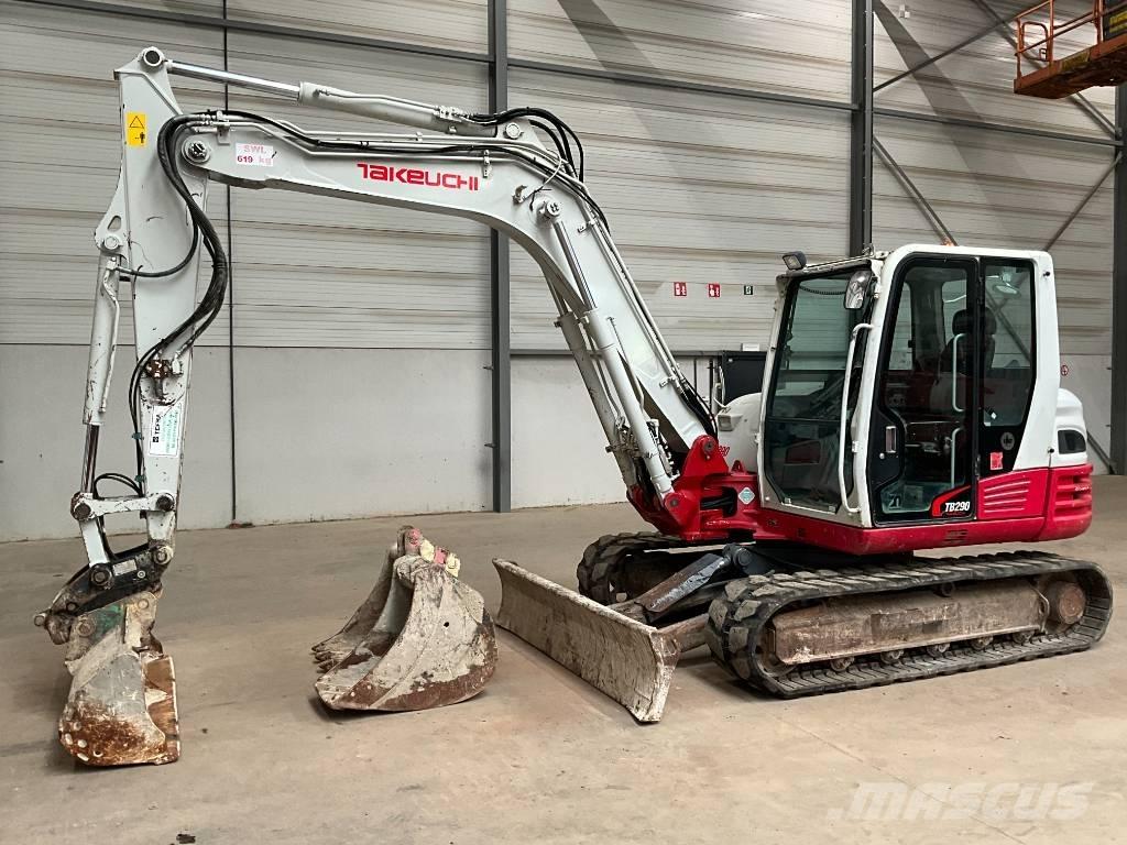 Takeuchi TB 290 Midikoparki  7t - 12t