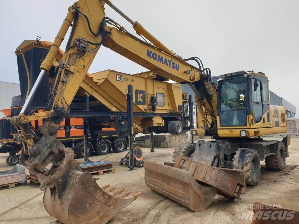 Komatsu PW180-7 Koparki kołowe