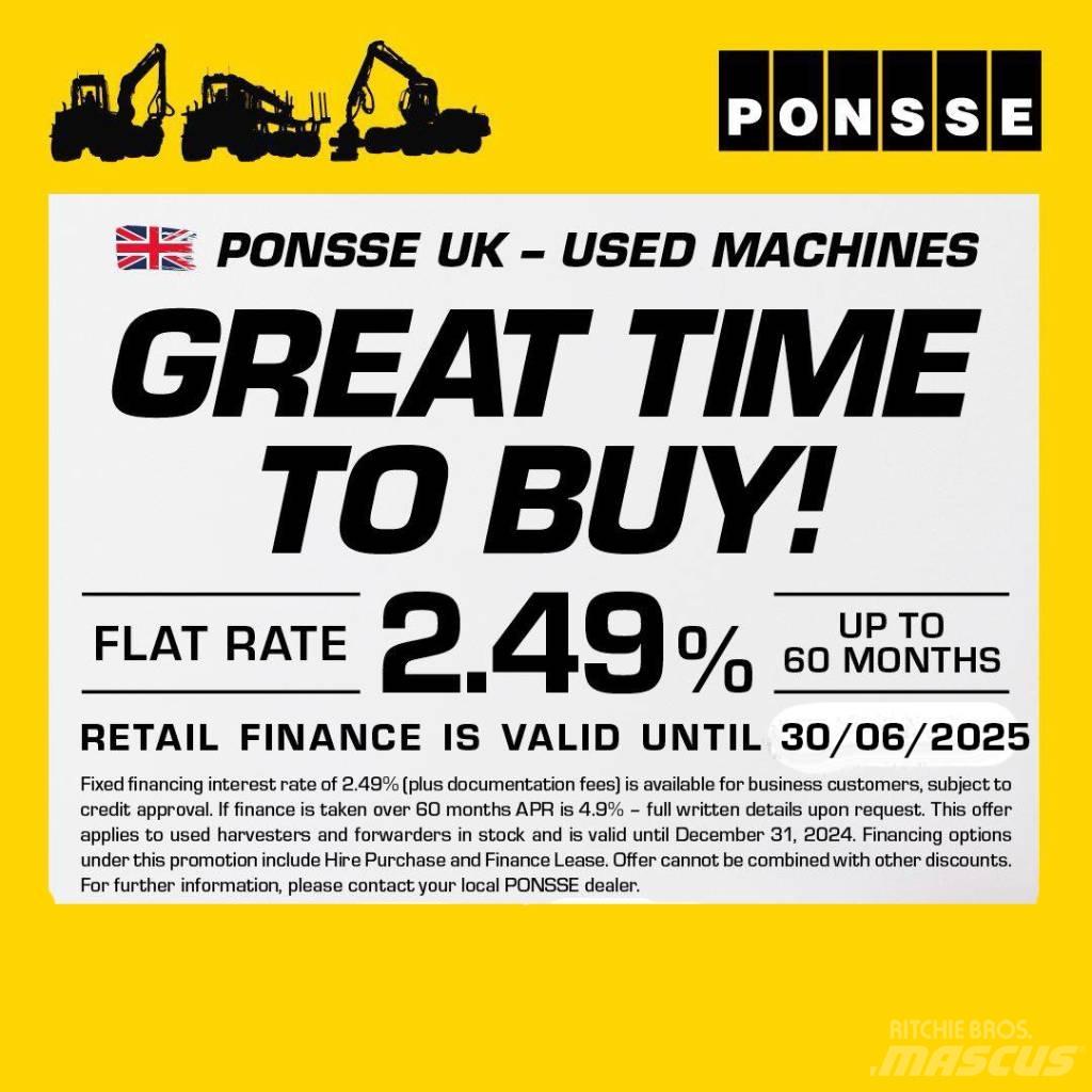 Ponsse Bear 8W Harwestery