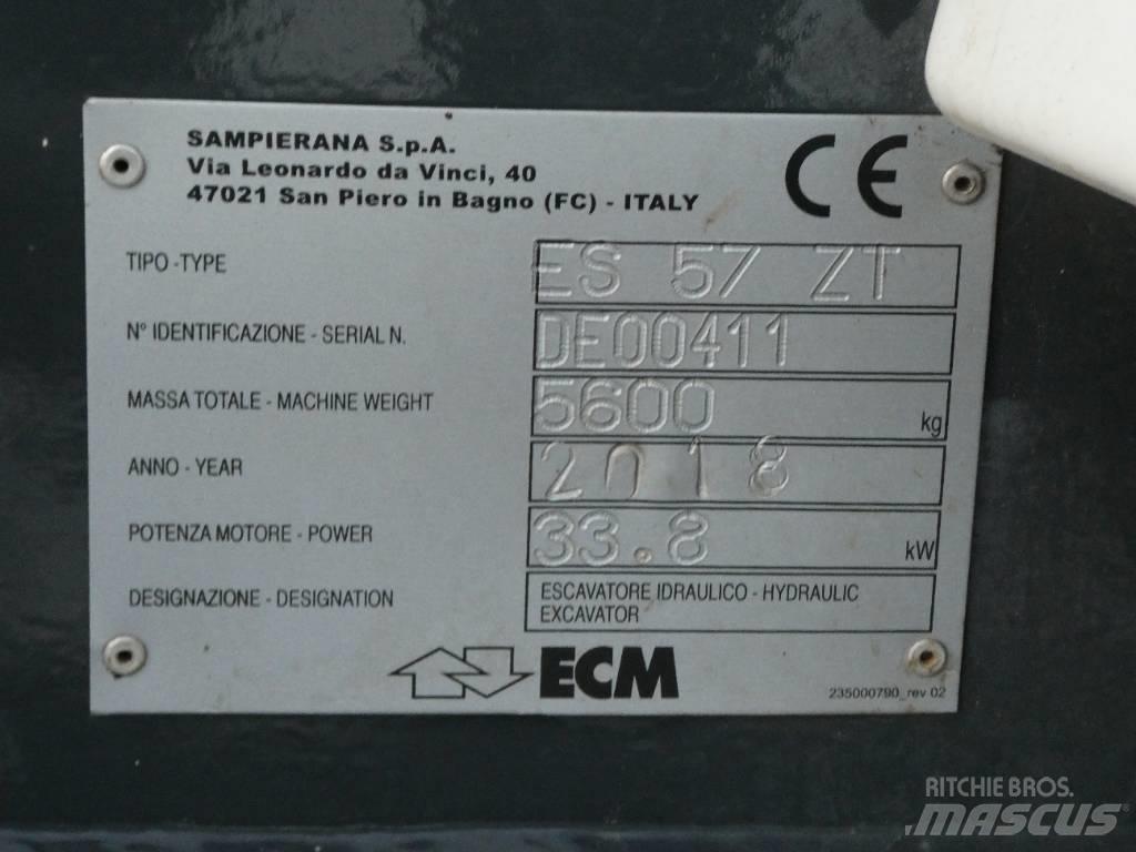 ECM ES 57 ZT Minikoparki