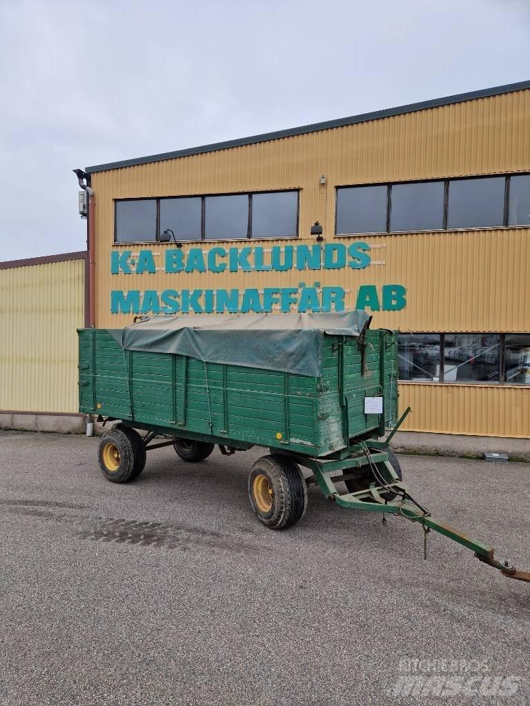  Spannmålvagn 8ton Przyczepy zbożowe