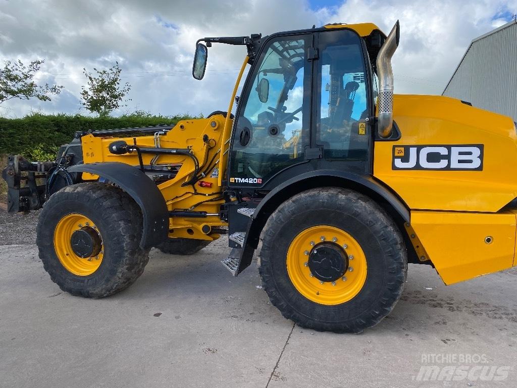 JCB Tm420s Ładowarki rolnicze