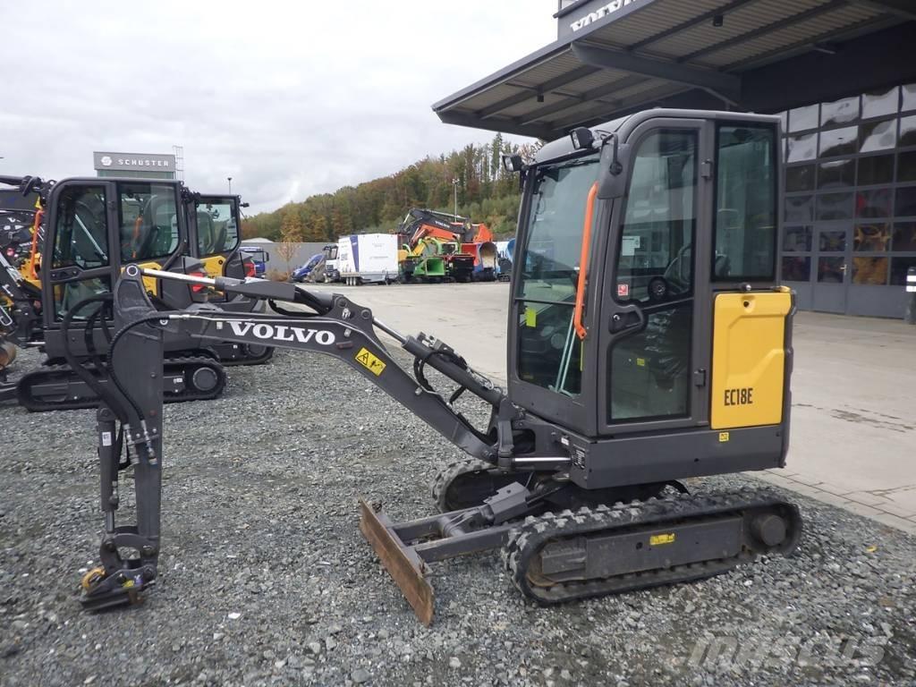 Volvo EC 18 E Minikoparki