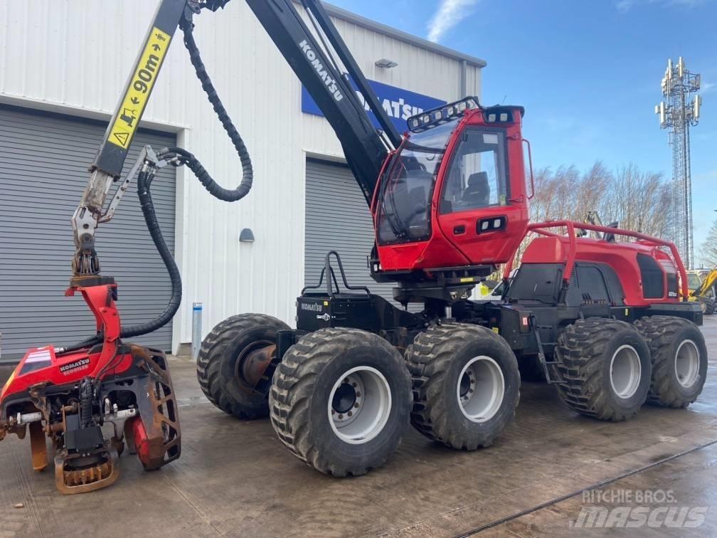 Komatsu 931XC Harwestery