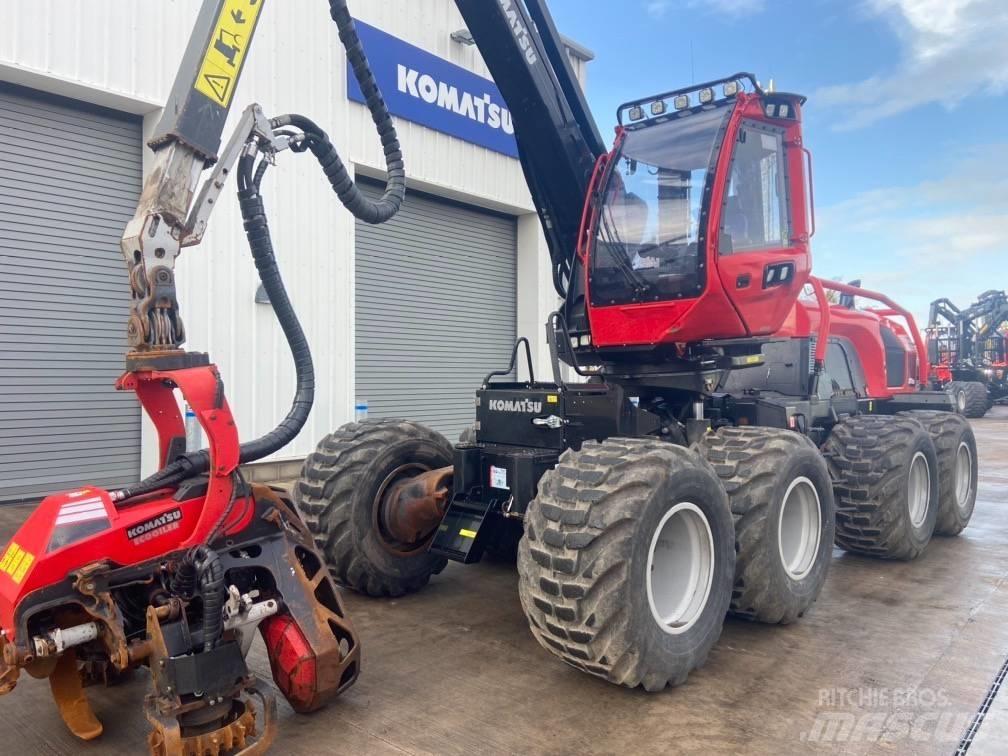 Komatsu 931XC Harwestery
