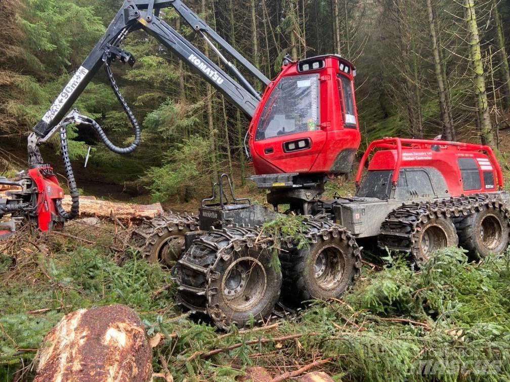 Komatsu 931XC Harwestery