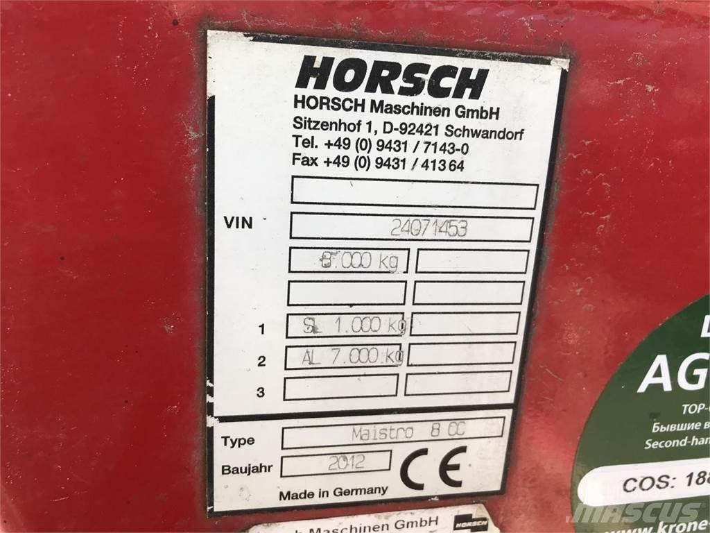 Horsch Maistro 8CC Siewniki punktowe