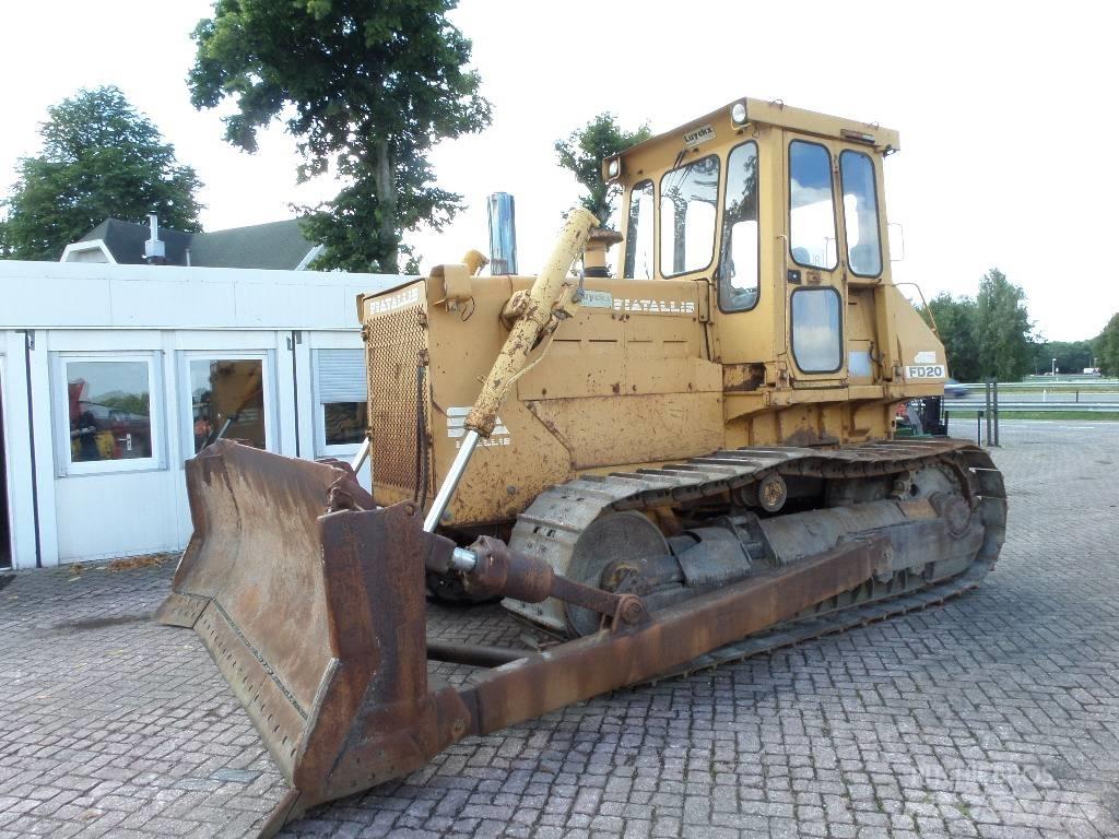 Fiat-Allis FD 20 Spycharki gąsienicowe