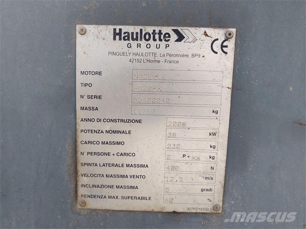 Haulotte HA20PX Podnośniki przegubowe