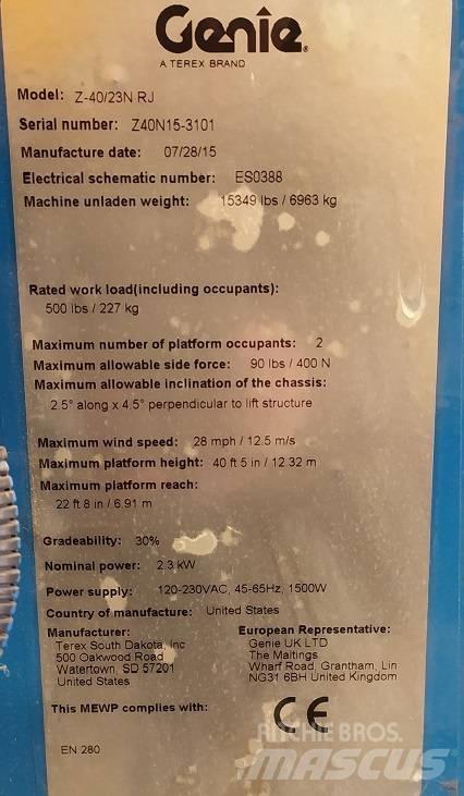 Genie Z 40/23 N RJ Podnośniki przegubowe
