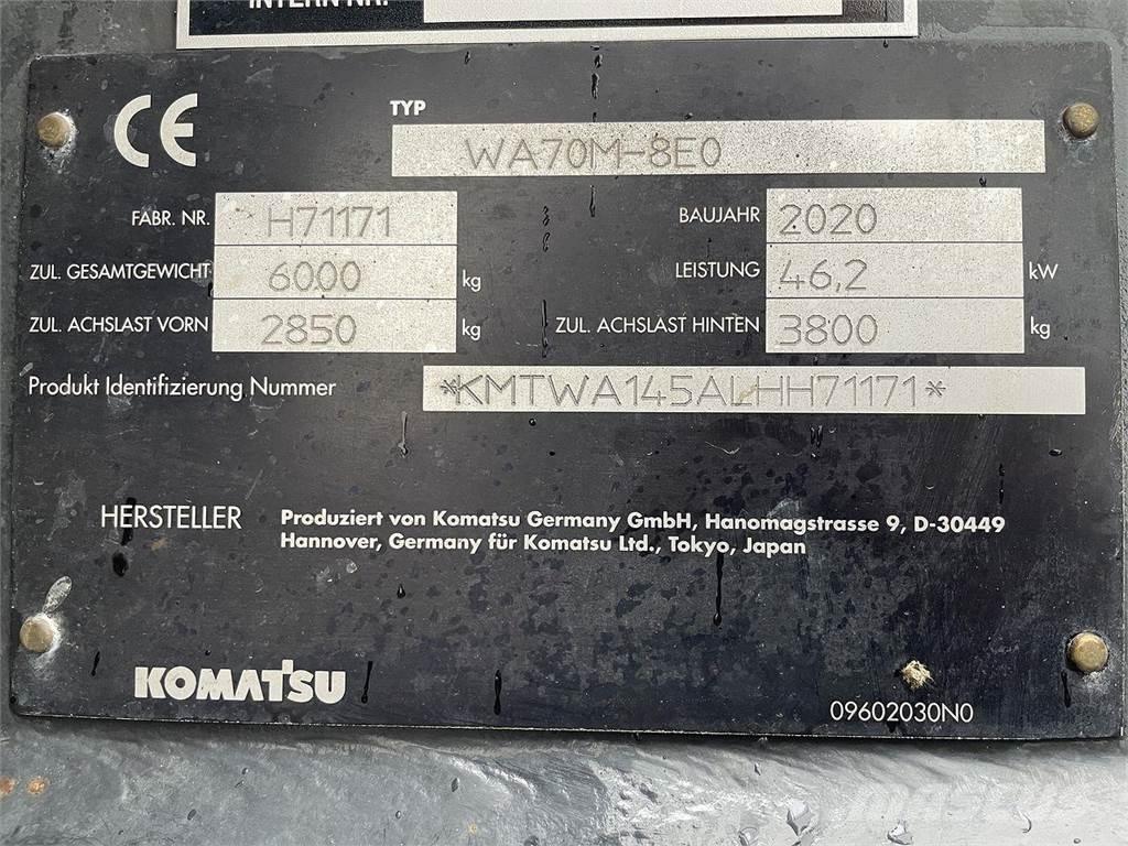 Komatsu WA70M-8EO Ładowarki wielofunkcyjne