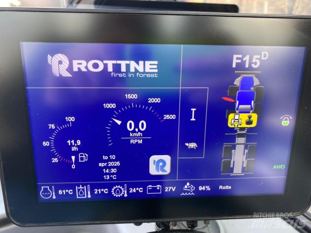 Rottne F15D Forwardery