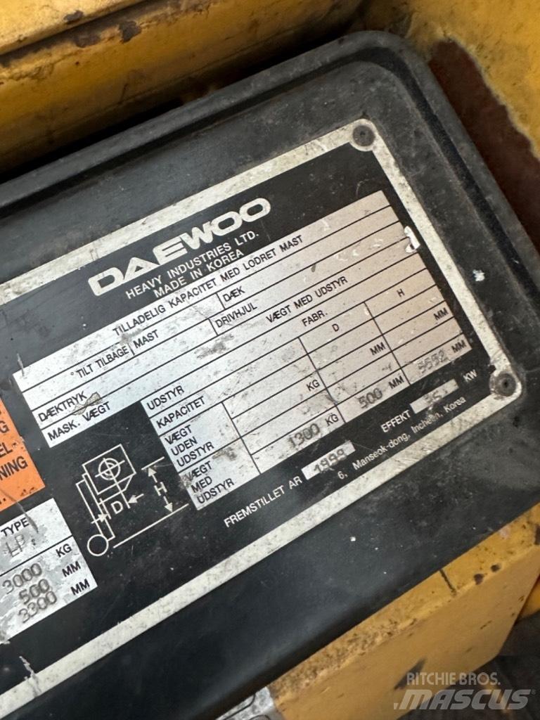 Daewoo G30E Wózki LPG