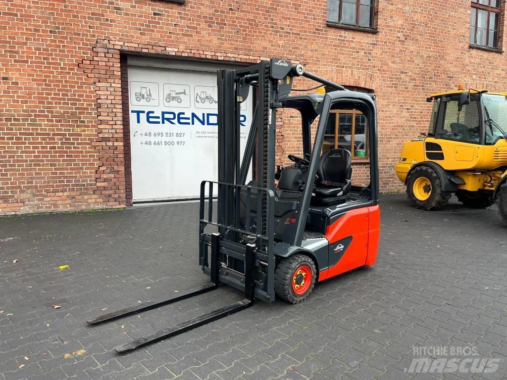 Linde E 15 Wózki elektryczne