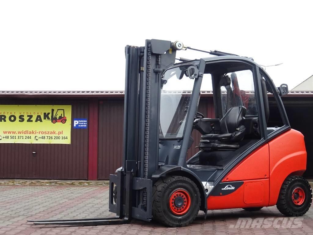 Linde H35D-02 Wózki Diesla