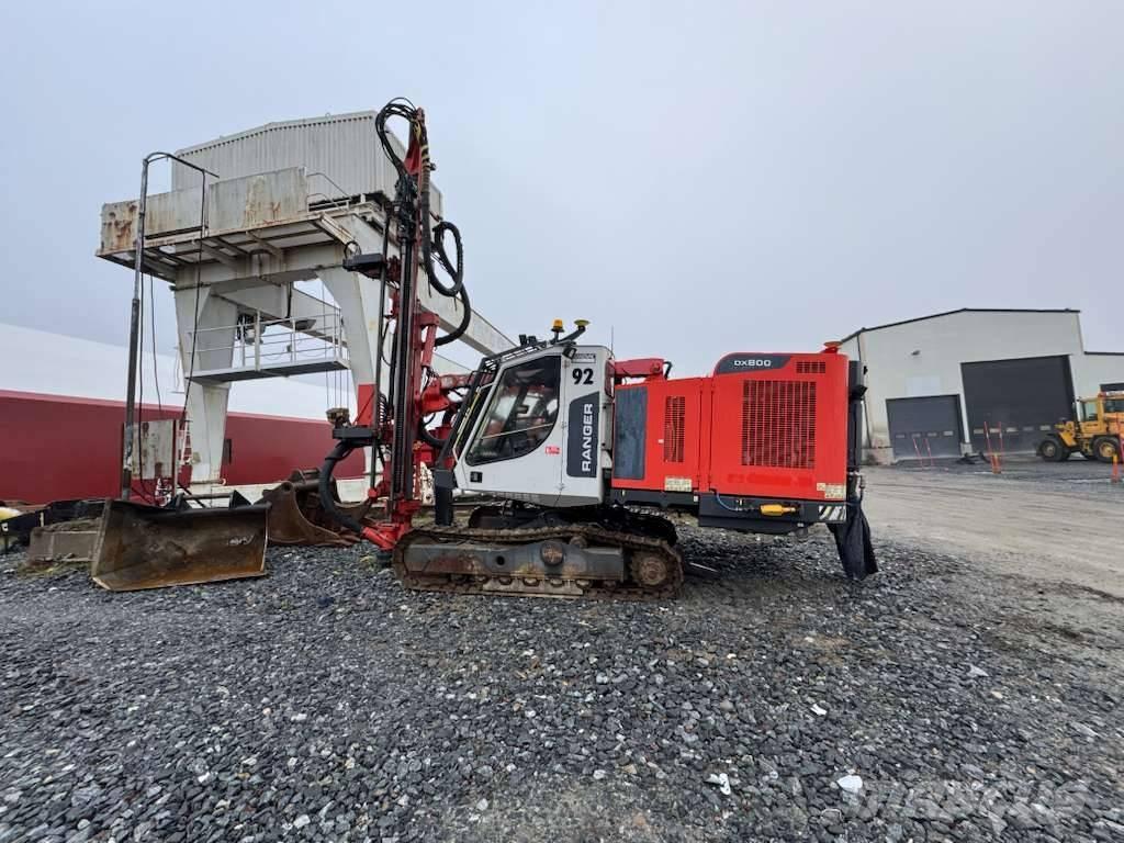 Sandvik DX800 Wiertnice do nawierzchni