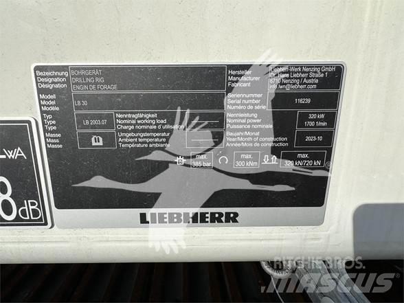 Liebherr LB30 Wiertnice do nawierzchni
