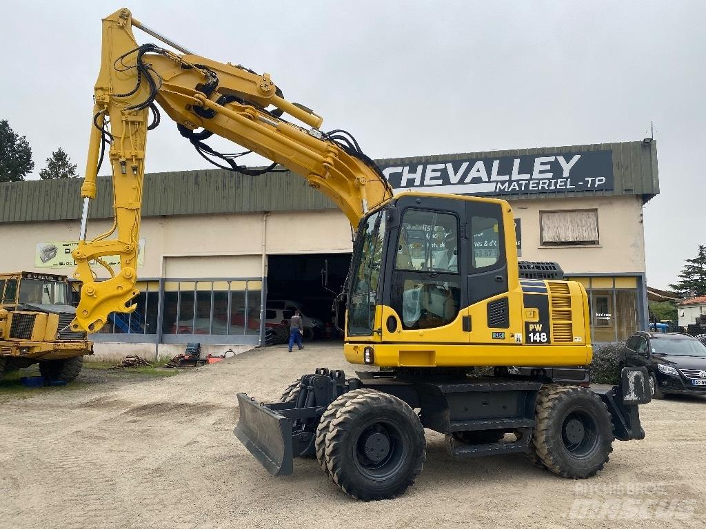 Komatsu PW 148-8 Koparki kołowe